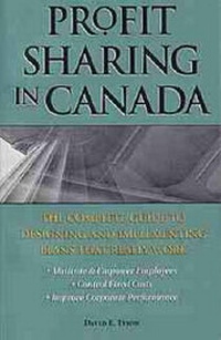 Enlarge image Cover: Profit Sharing in Canada: Designing and - Wiley