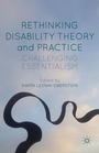 Cover: Rethinking Disability Theory and Practice - Palgrave Macmillan