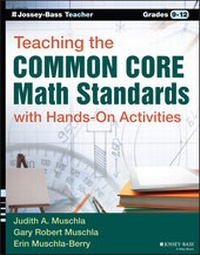 Enlarge image Cover: Teaching the Common Core Math Standards with Hands-On Activities, Grades 9-12 - Jossey-Bass