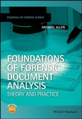 Cover: Foundations of Forensic Document Analysis - Wiley-Blackwell