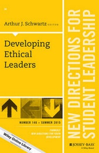 Enlarge image Cover: Developing Ethical Leaders - Jossey-Bass