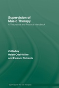 Cover: Supervision of Music Therapy - Routledge