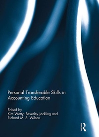 Enlarge image Cover: Personal Transferable Skills in Accounting Education RPD - Routledge