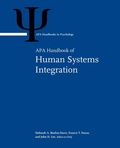 Cover: APA Handbook of Human Systems Integration - American Psychological Association