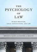 Cover: The Psychology of Law - American Psychological Association
