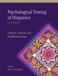 Enlarge image Cover: Psychological Testing of Hispanics - American Psychological Association