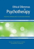 Cover: Ethical Dilemmas in Psychotherapy - American Psychological Association