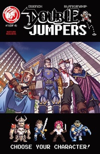 Enlarge image Cover: Double Jumpers #1 - Action Lab Entertainment Incorporated