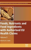 Cover: Foods, Nutrients and Food Ingredients with Authorised EU Health Claims - Woodhead Publishing Ltd