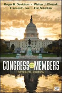 Enlarge image Cover: Congress and Its Members - SAGE Publications Inc