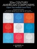Cover: 20th Century American Composers - Up Interm. Level - Hal Leonard Corporation