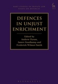 Cover: Defences in Unjust Enrichment - Hart Publishing