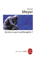 Cover: Qu'est-ce que la philosophie ? - Le Livre de Poche