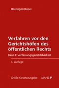 Cover: Verfahren vor den Gerichtsh&ouml;fen des &ouml;ffentlichen Rechts - Verfassungsgerichtsbarkeit - Manz