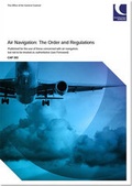 Cover: Air navigation - TSO