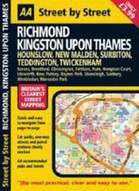 Abbildung von: AA Street by Street Richmond, Kingston-upon-Thames - Automobile Association