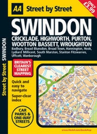 Abbildung von: AA Street by Street Swindon Midi - Automobile Association