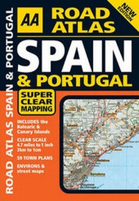 Abbildung von: AA Road Atlas Spain and Portugal - Automobile Association