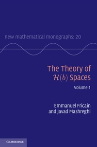 Abbildung von: The Theory of H(b) Spaces: Volume 1 - Cambridge University Press
