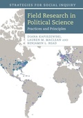 Cover: Field Research in Political Science - Cambridge University Press