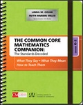 Cover: The Common Core Mathematics Companion: The Standards Decoded, Grades K-2 - Corwin Press Inc