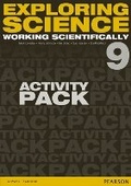 Cover: Exploring Science: Working Scientifically Activity Pack Year 9 - Pearson Education Limited