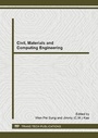 Cover: Civil, Materials and Computing Engineering - Trans Tech Publications Ltd