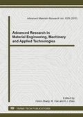 Cover: Advanced Research in Material Engineering, Machinery and Applied Technologies - Trans Tech Publications Ltd