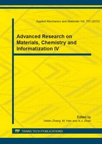 Enlarge image Cover: Advanced Research on Materials, Chemistry and Informatization IV - Trans Tech Publications Ltd