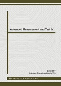 Enlarge image Cover: Advanced Measurement and Test IV - Trans Tech Publications Ltd