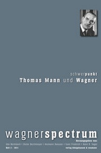 Enlarge image Cover: wagnerspectrum - Königshausen & Neumann