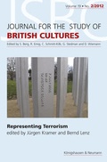 Cover: Representing Terrorism - K&ouml;nigshausen & Neumann