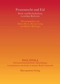 Cover: Prozessrecht und Eid - Harrassowitz Verlag