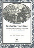 Cover: Festkultur in Lippe - Waxmann