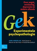 Cover: Gek, Experimentele psychopathologie - Bohn Stafleu Van Loghum