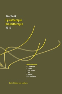 Abbildung von: Jaarboek Fysiotherapie Kinesitherapie 2013 - Bohn Stafleu Van Loghum