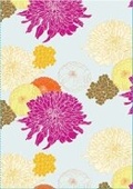 Cover: Garden Blossoms Flexi Journal - Chronicle Books