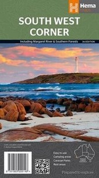 Abbildung von: Sth West Corner Map: Margaret River & Southern Forests - Hema Maps Pty.Ltd