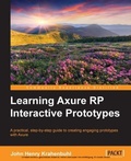 Cover: Learning Axure RP Interactive Prototypes - Packt Publishing