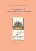 Cover: Chrestomathy of Classical Arabic Prose Literature - Harrassowitz Verlag