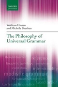 Cover: The Philosophy of Universal Grammar - Oxford University Press