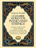 Cover: Chamber Works for Piano and Strings - Dover Publications Inc.