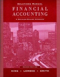 Enlarge image Cover: Financial Accounting: Solutions Manual - Wiley