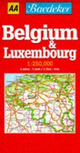 Cover: Baedeker's Belgium and Luxembourg - Automobile Association