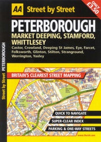 Abbildung von: AA Street by Street Peterborough - Automobile Association