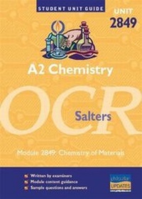 Abbildung von: A2 Chemistry OCR (Salters): Unit 2849 - Philip Allan Updates