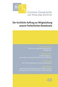 Cover: Essener Gespr&auml;che zum Thema Staat und Kirche, Band 48 - Aschendorff