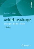 Cover: Architektursoziologie - VS Verlag f&uuml;r Sozialwissenschaften