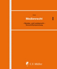 Abbildung von: Medienrecht - C.F. Müller