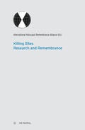 Cover: Killing Sites - Research and Remembrance - Metropol-Verlag
